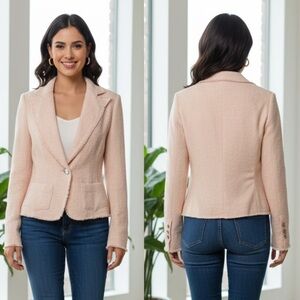 Versace Jeans Couture Elegant Cream Women's Jacket size L